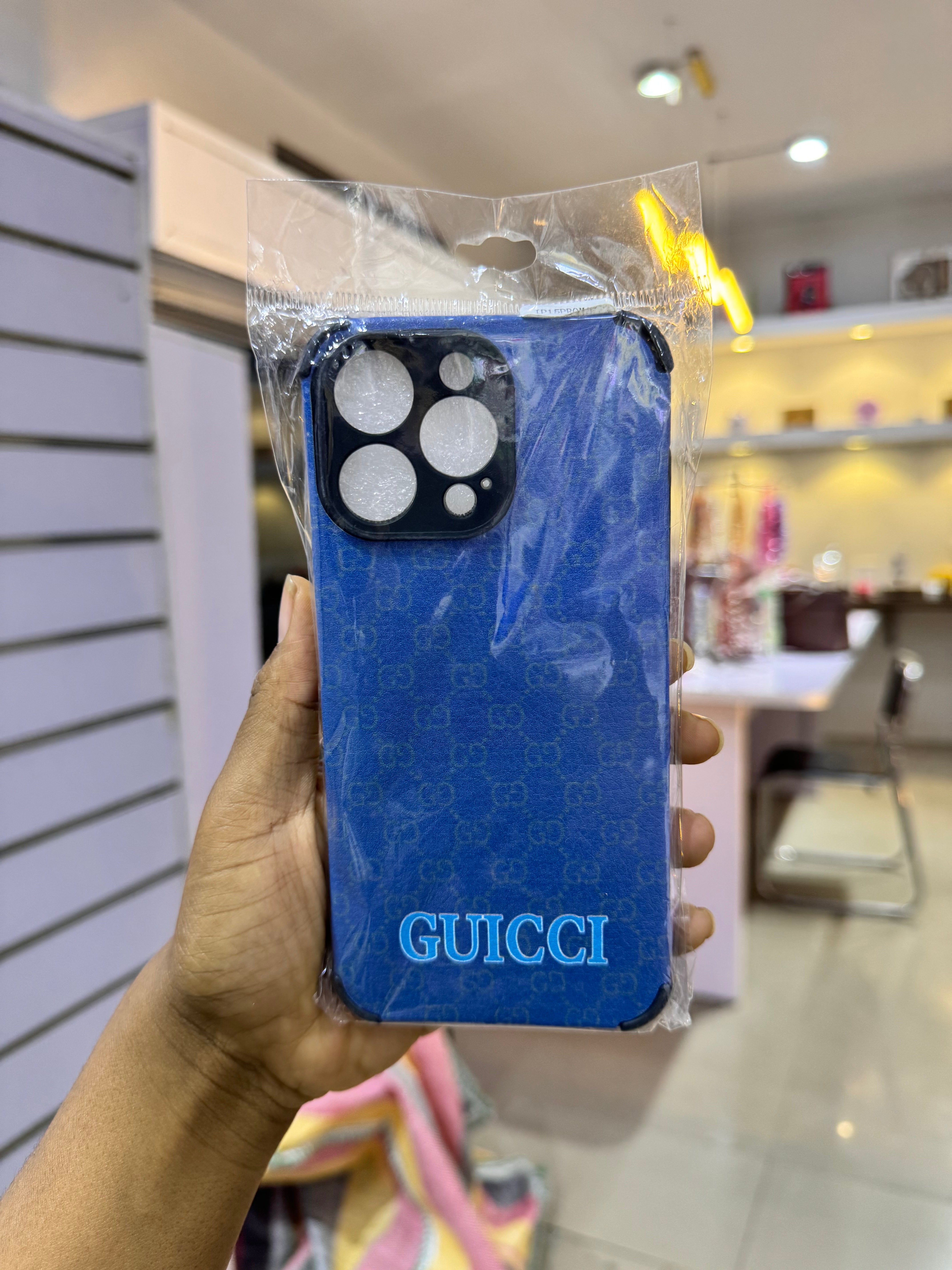 Blue Luxury Case for iPhones