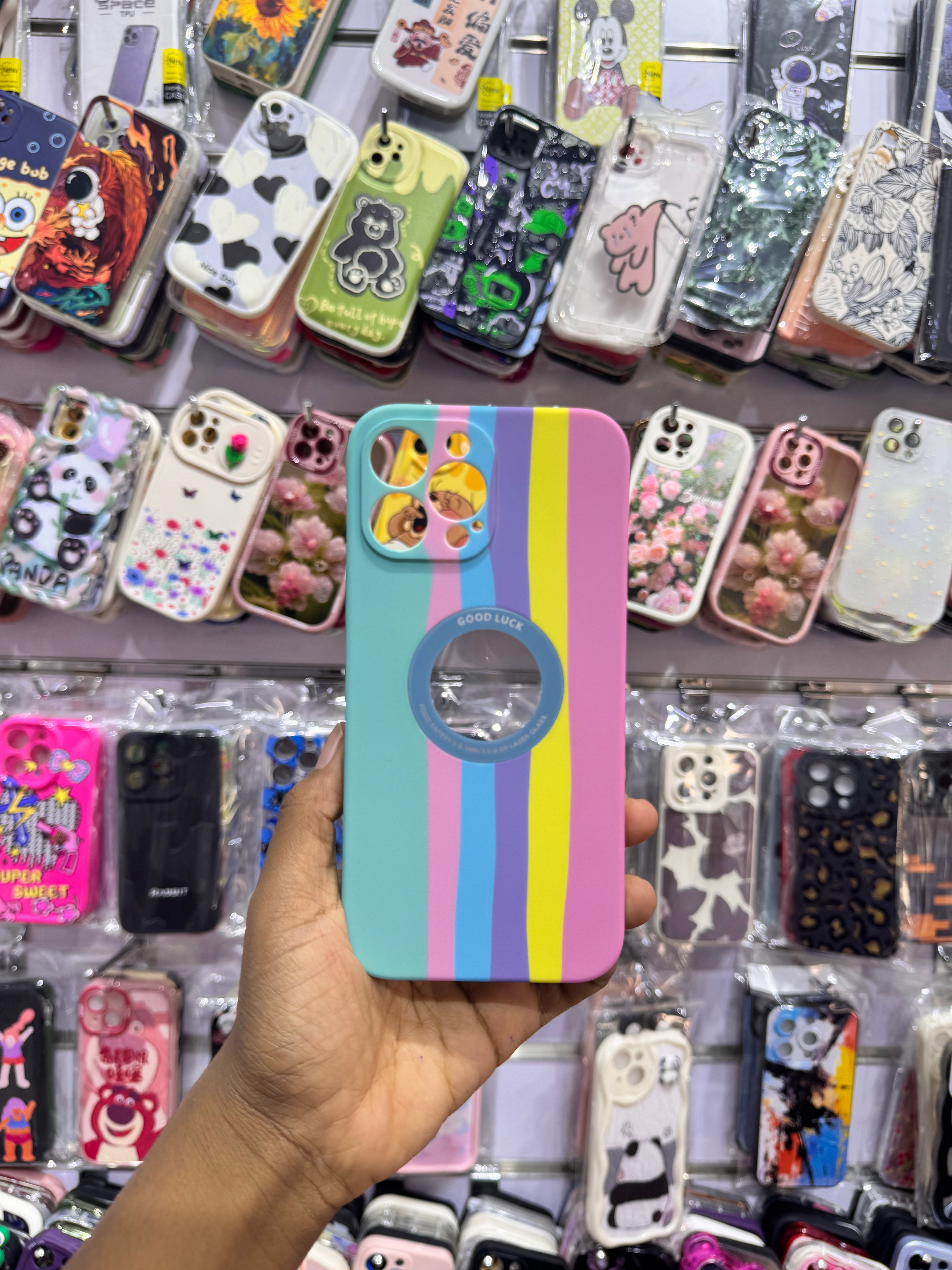 Goodluck Rainbow Case For IPhones