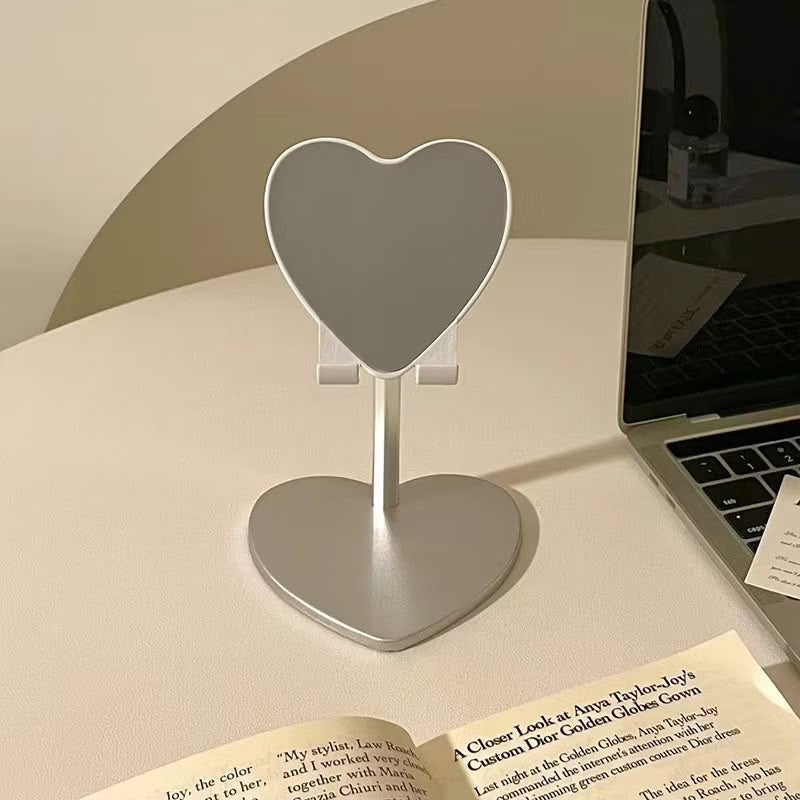 Ipad and Phone silver stand