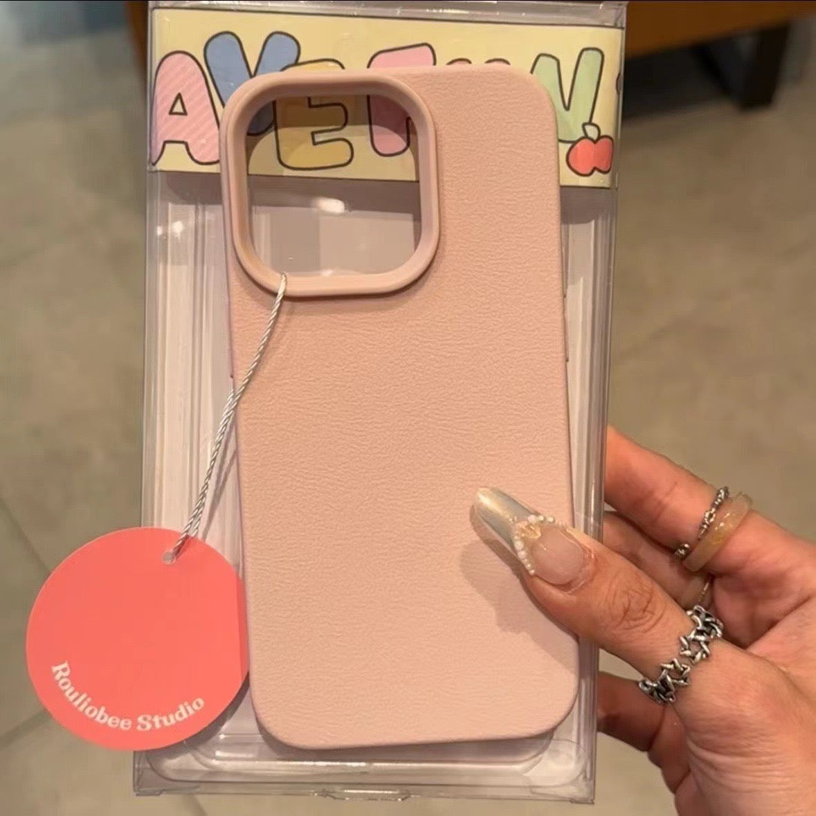 Lychee Texture iPhone Case