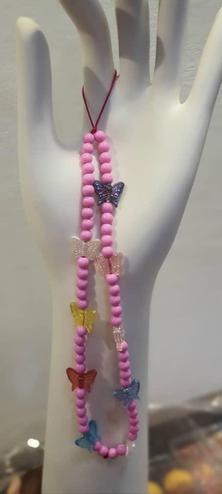 Colorful butterfly Phone Charm