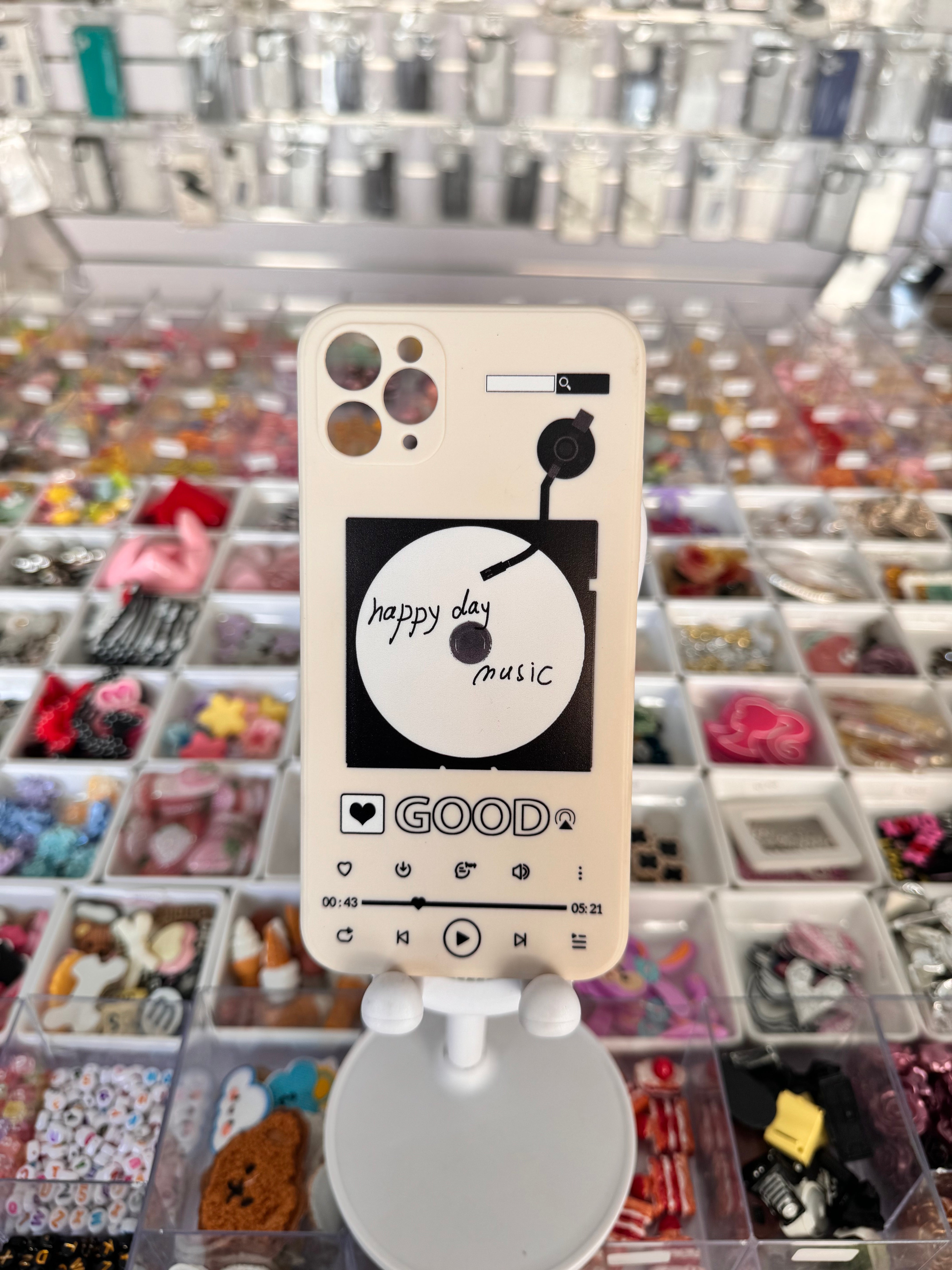 Happy day music case for iPhones