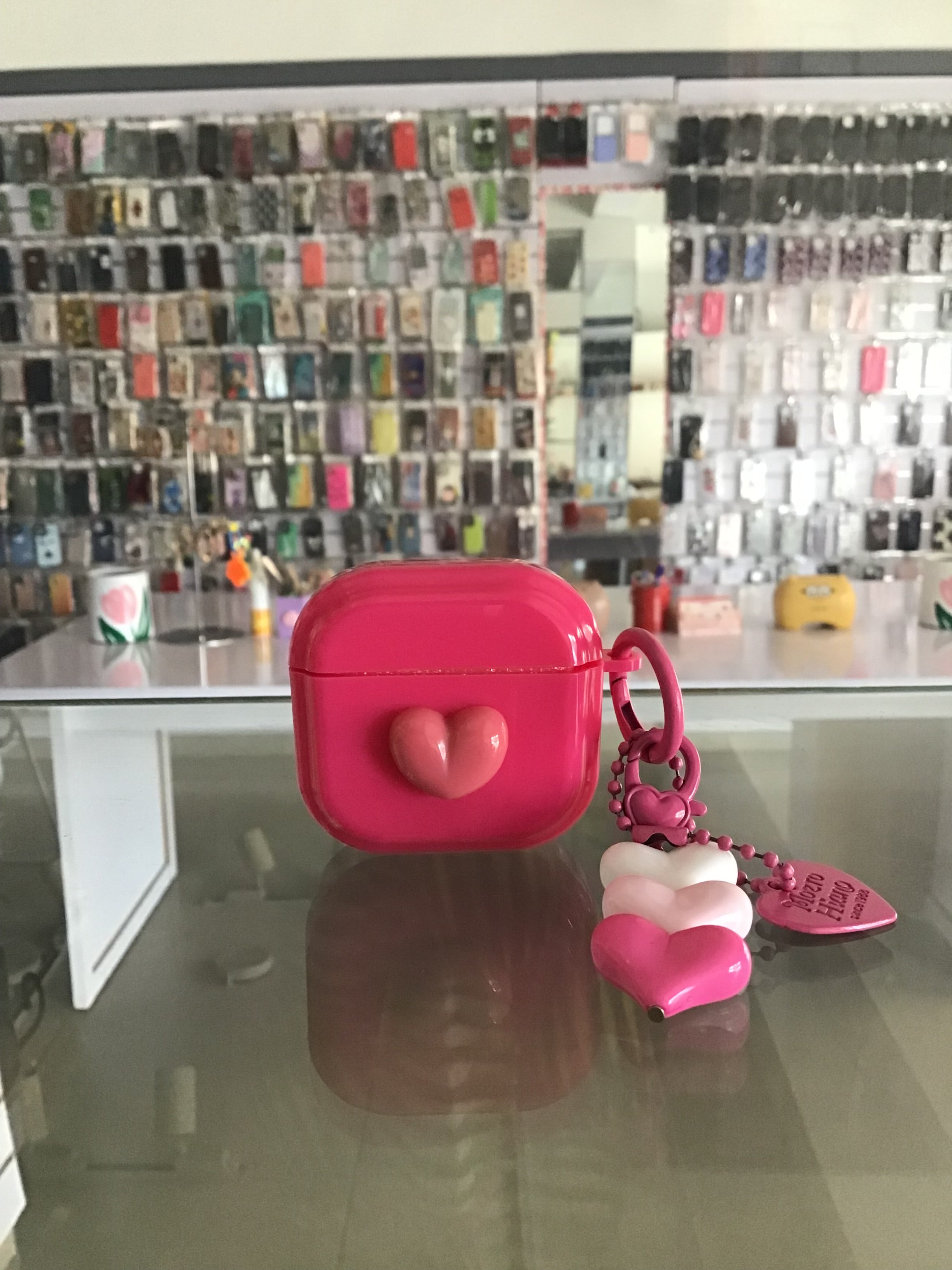 Heart Charm AirPods Case