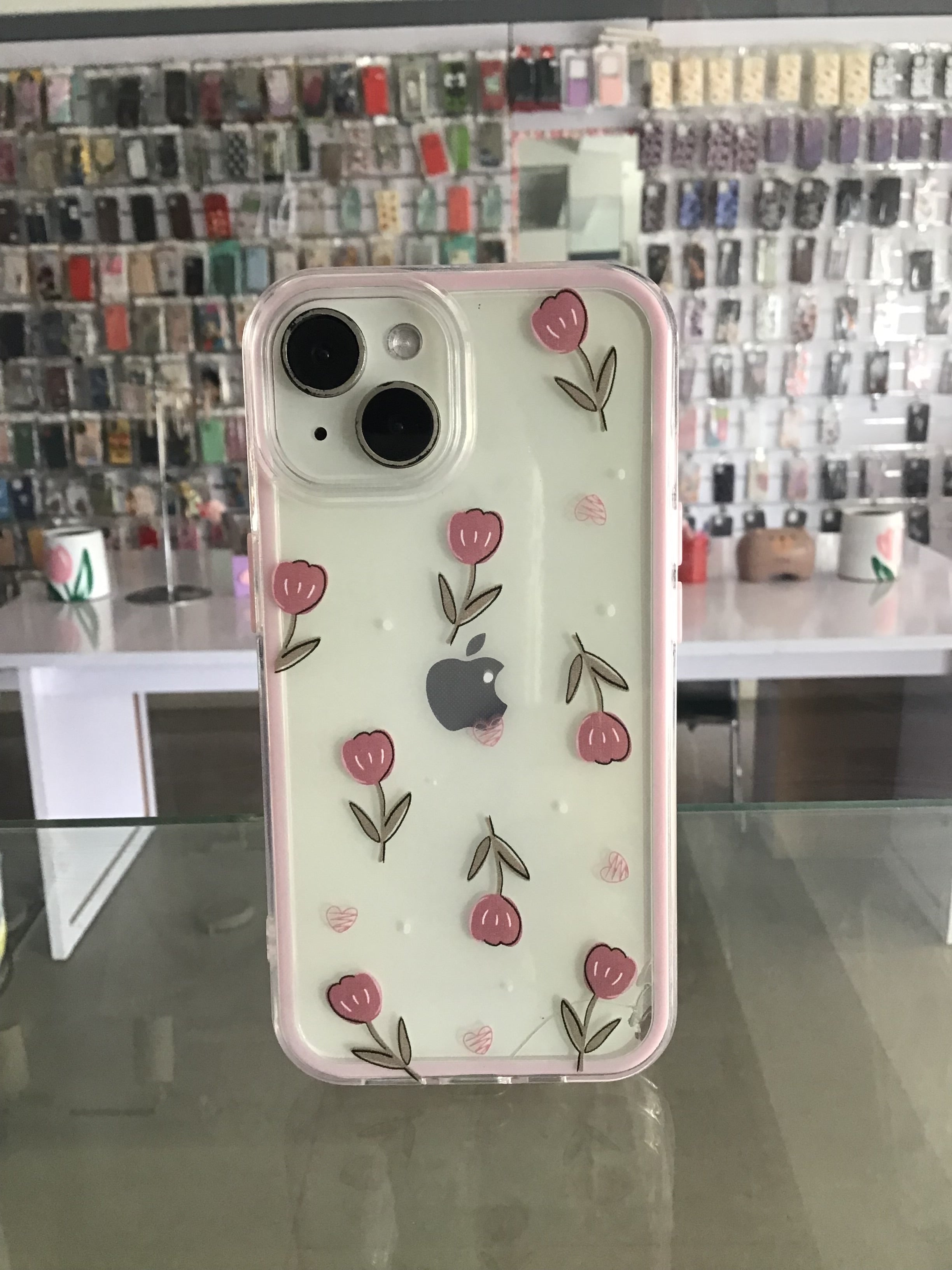 Pink Tulip iPhone Case