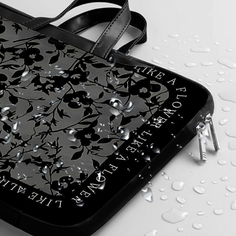 Floral laptop case