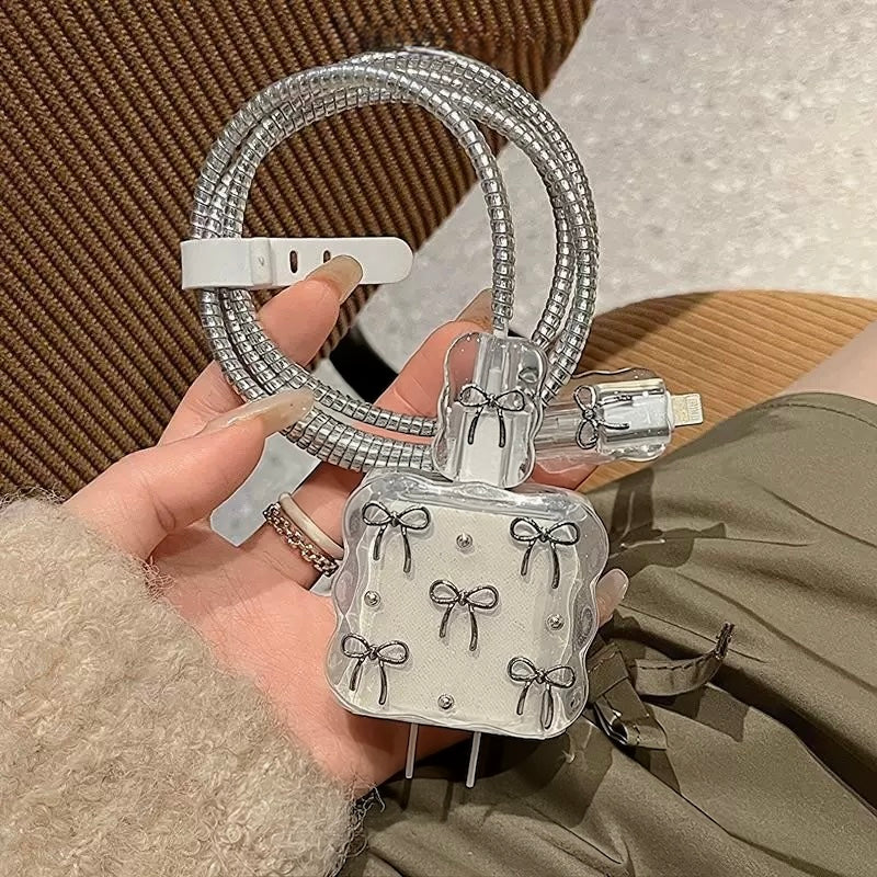 Silver Bow 20W 5pc Cable Protector Set
