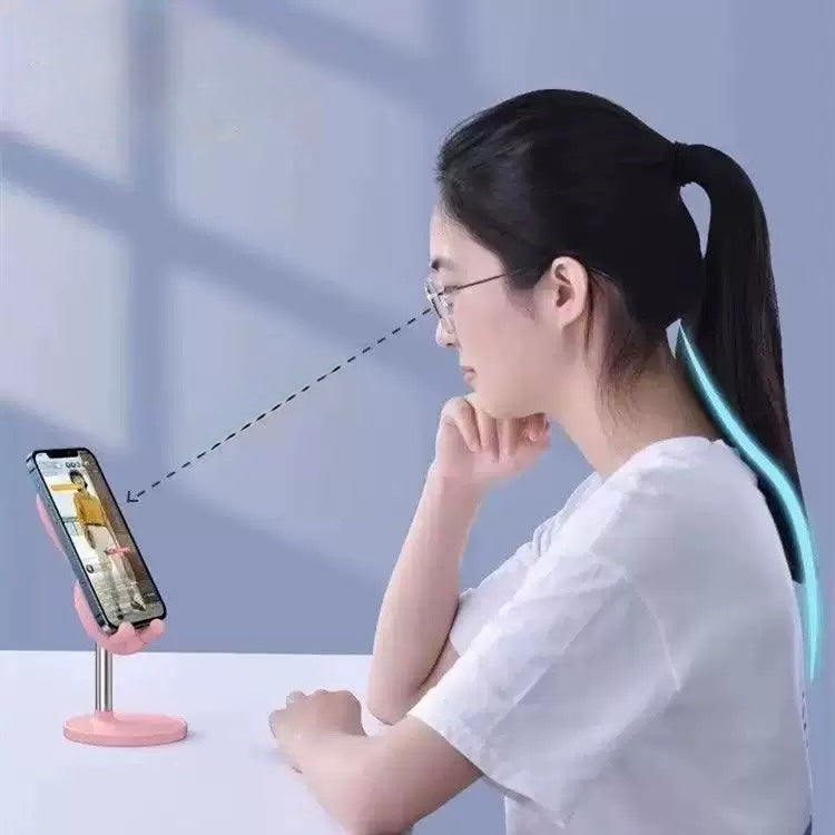 Pink Rabbit Design Phone Holder