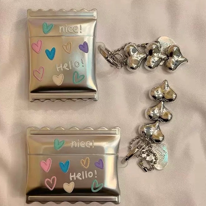 Colorful Heart AirPods Case