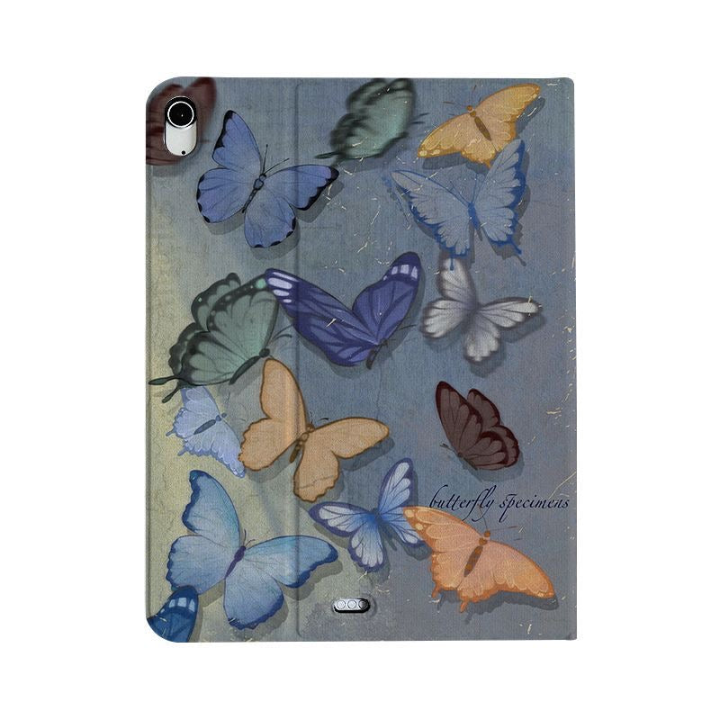 Butterfly Specimen iPad Case – Colorful & Elegant