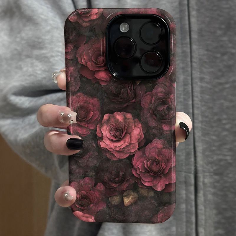 Rose flower case for iPhones