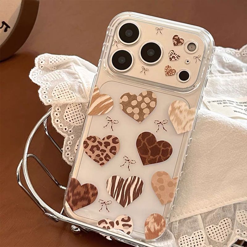 Pattern Heart Phone Case For IPhones
