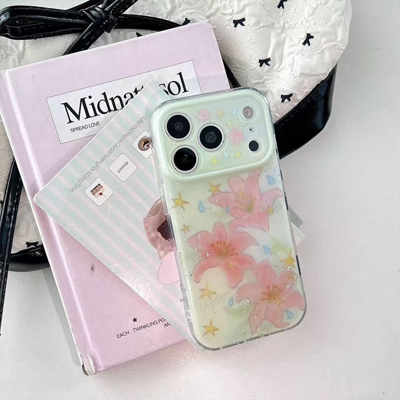Laser Star Polka Dot Phone Case For IPhones