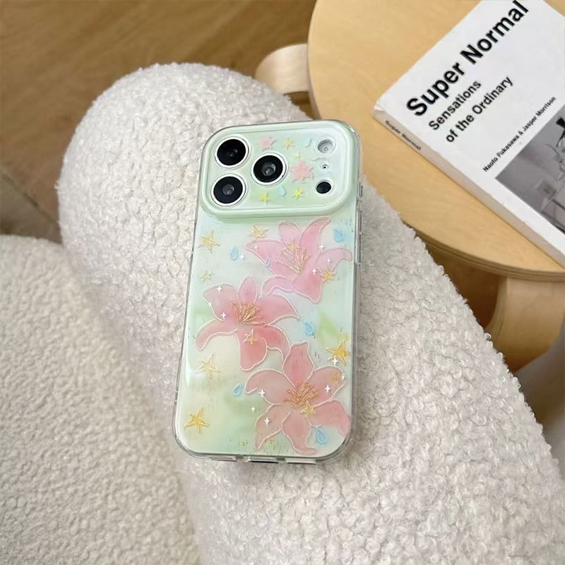 Laser Star Polka Dot Phone Case For IPhones