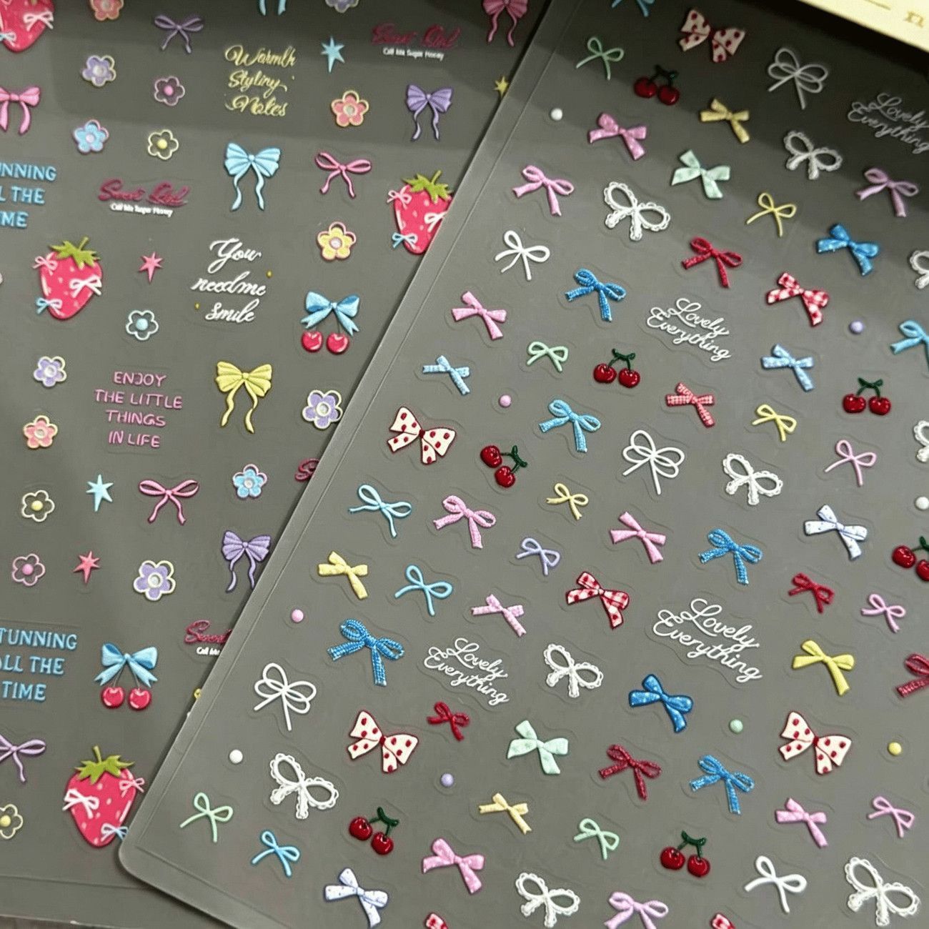 Bow stickers