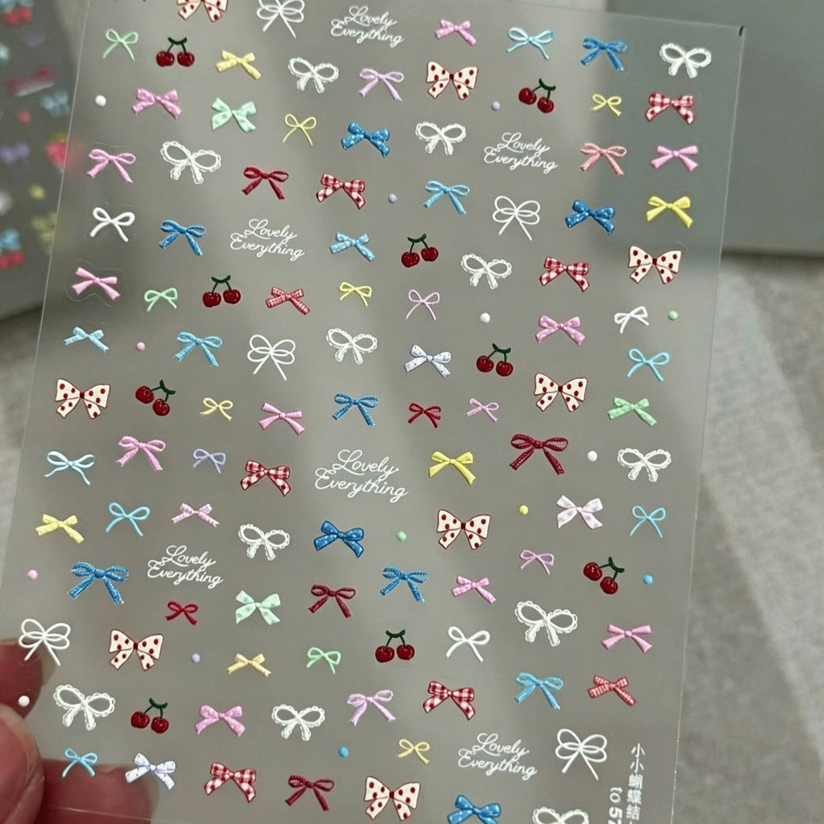 Bow stickers