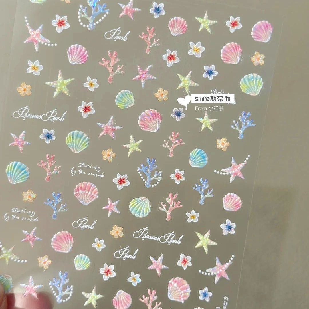 Sea phone stickers