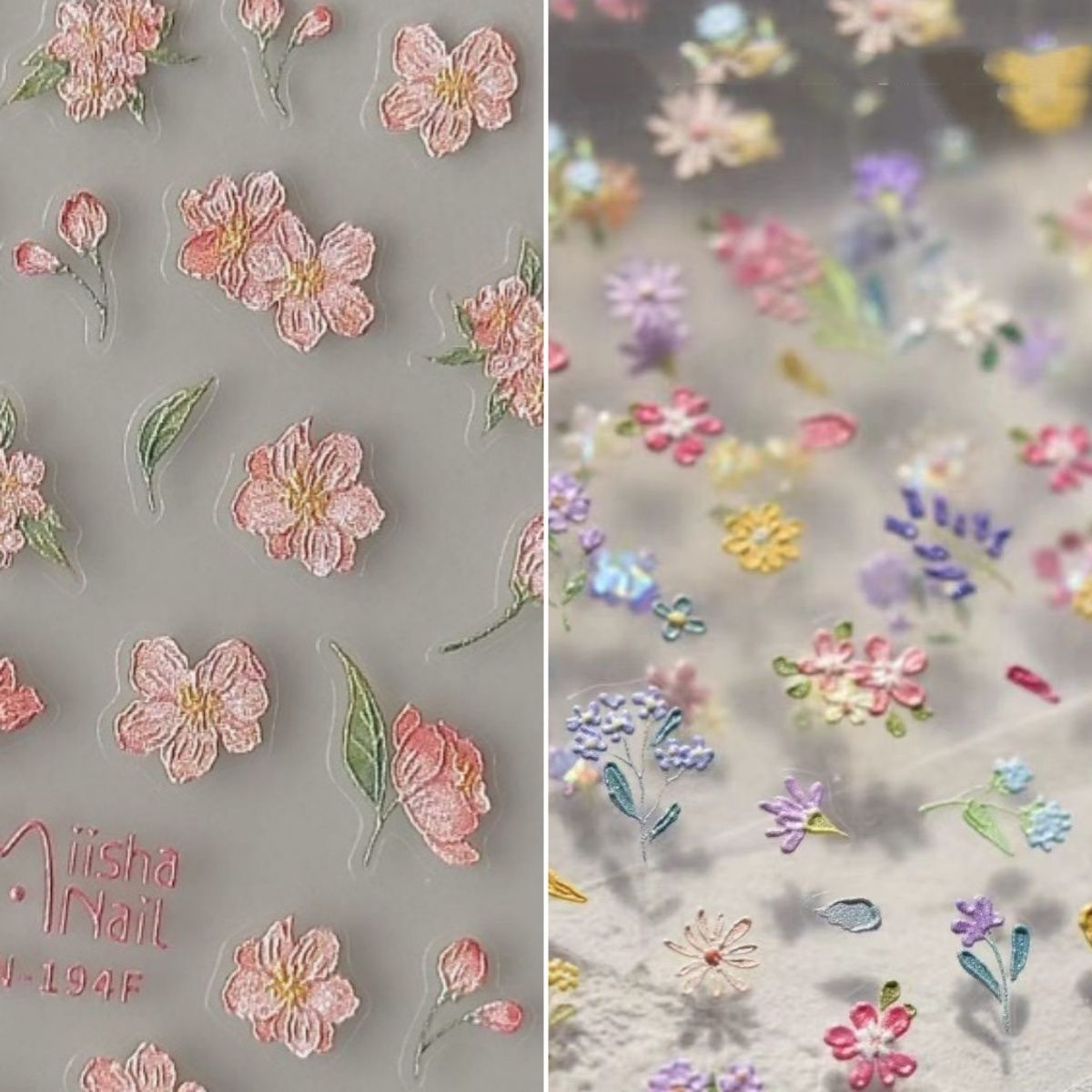 Floral Phone stickers