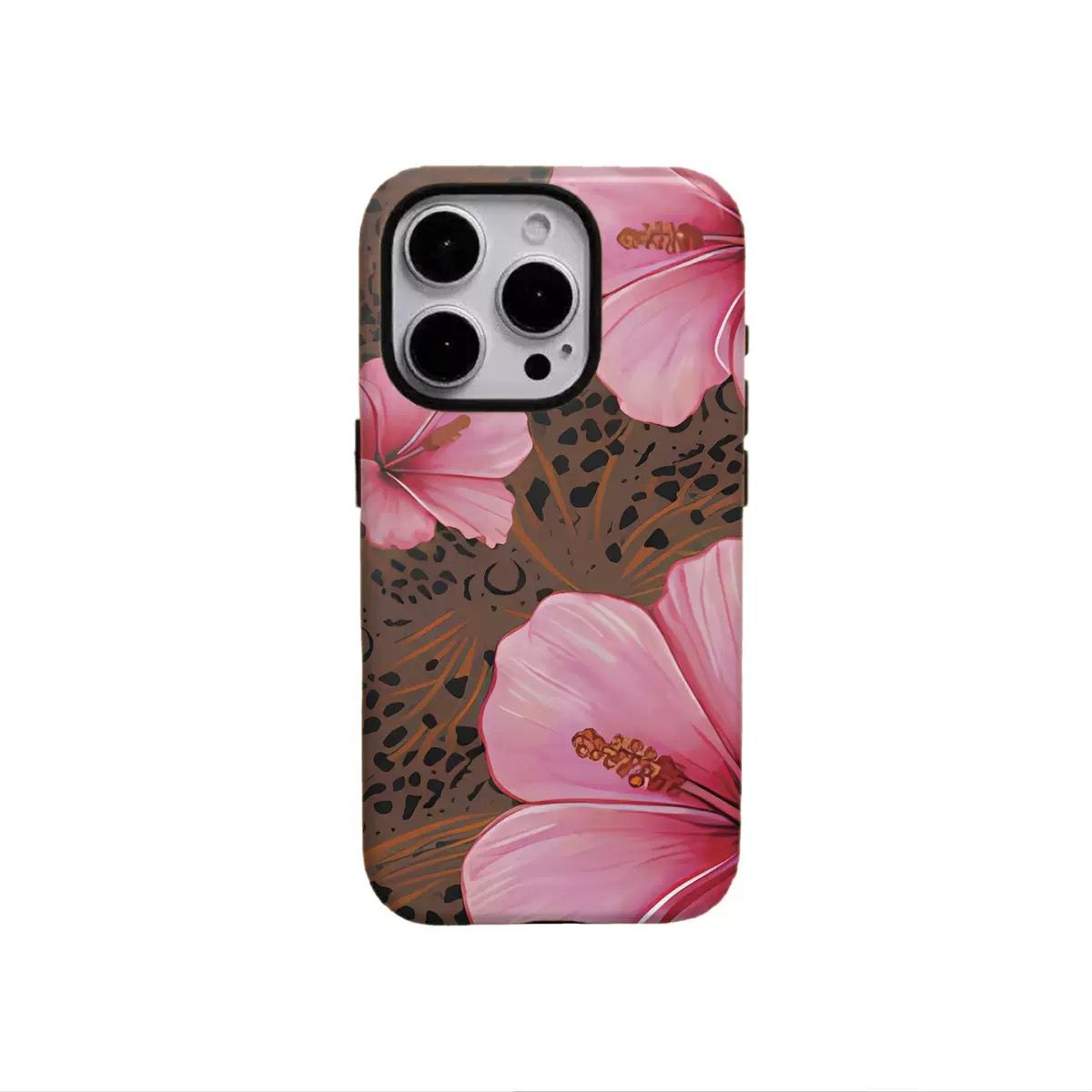 Leopard print  Flower  Case For IPhones
