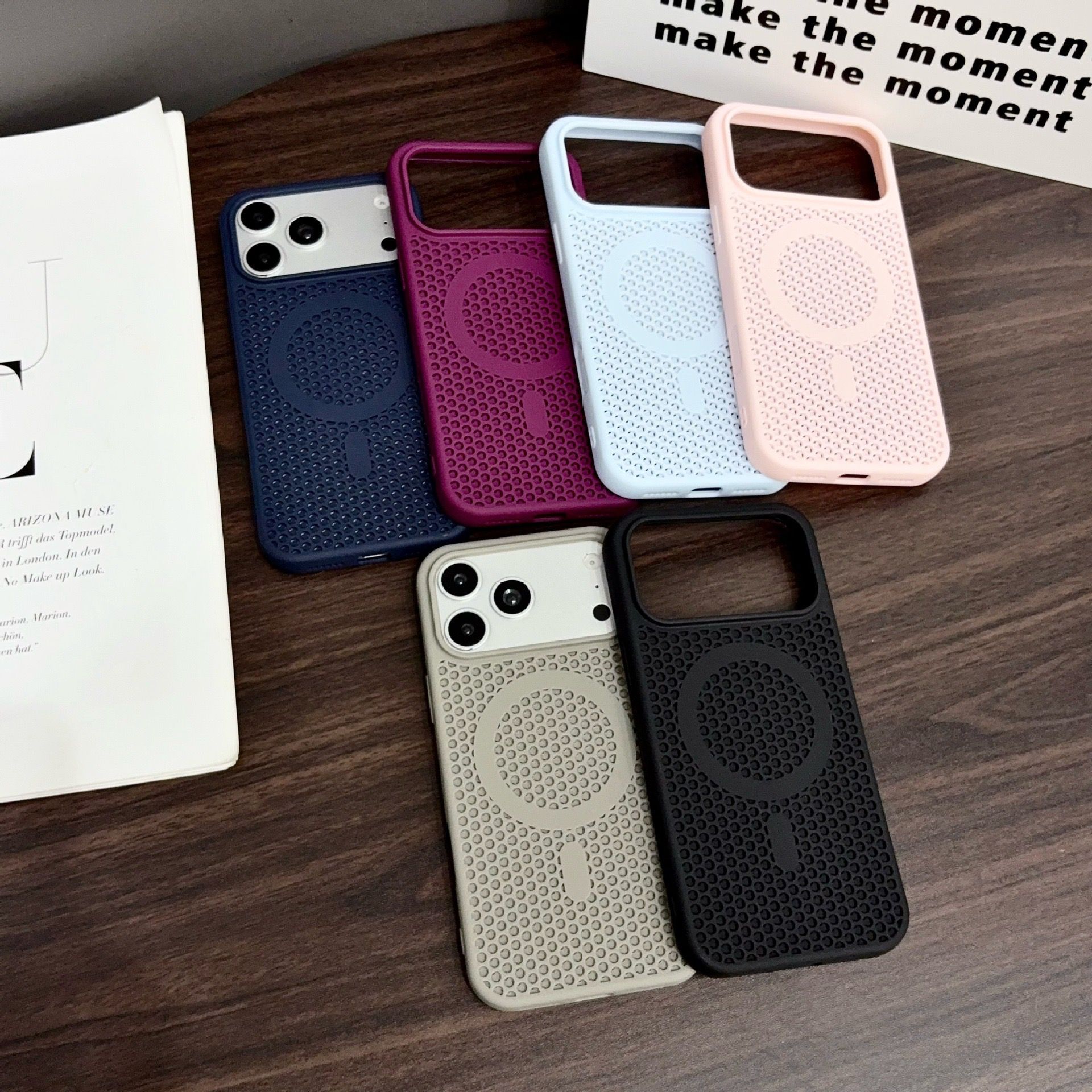 Magnetic heat absorption Case for iPhones