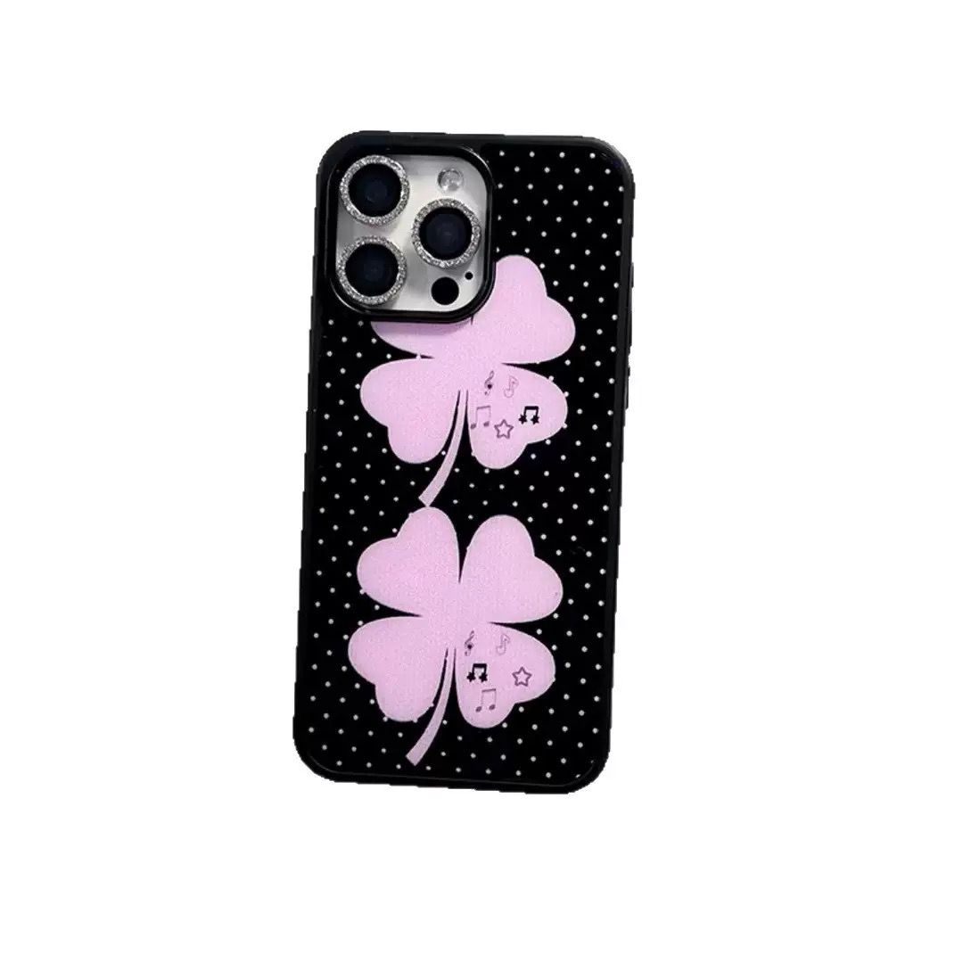 Leaf Clover Dot Case For IPhones