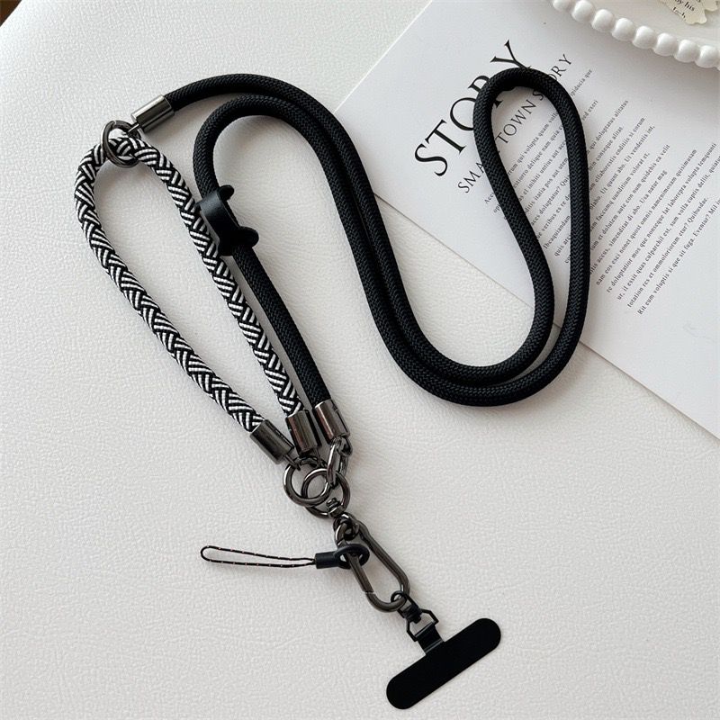 Three-In-One Mobile Phone Lanyard