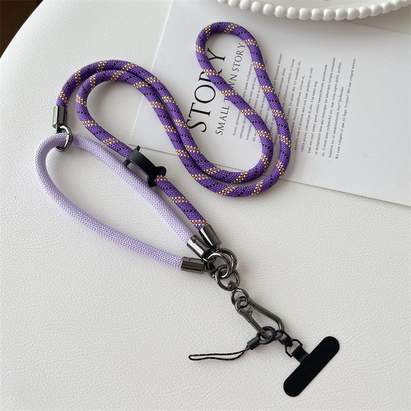Three-In-One Mobile Phone Lanyard