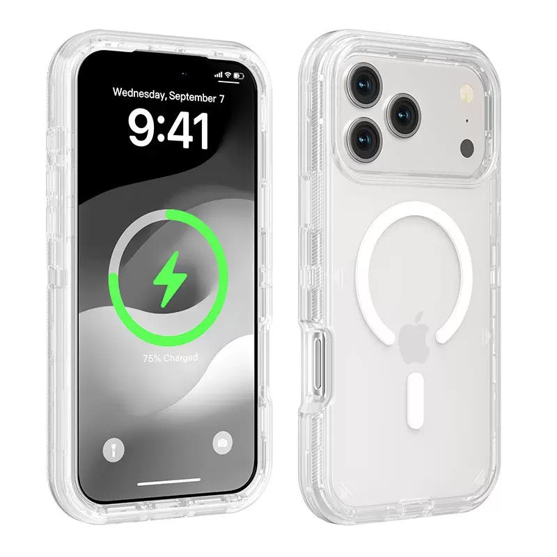 3in 1 Transperent Case For 17 Series