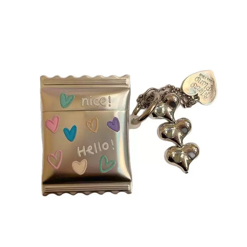 Colorful Heart AirPods Case