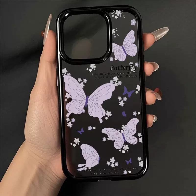 Lilac Butterfly Glow Case