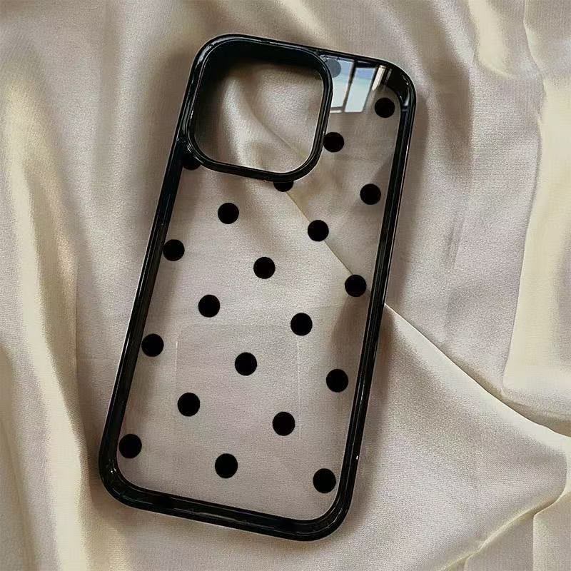Polka dot case for iPhones