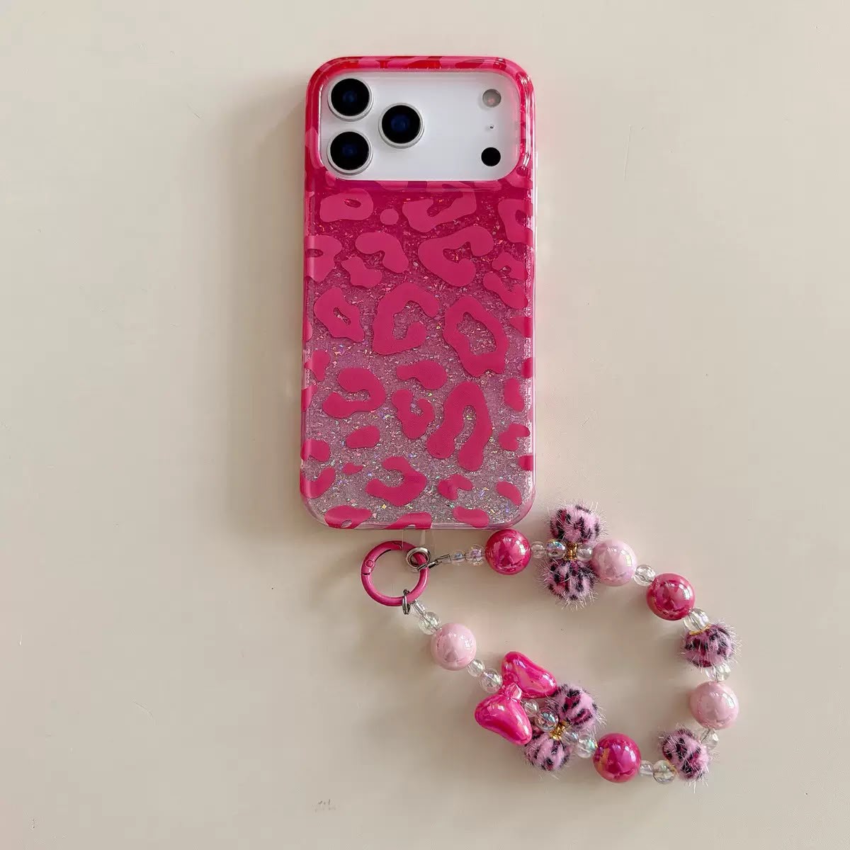 Pink leopard print case for iPhones  Cost 6,686 Price N23,500
