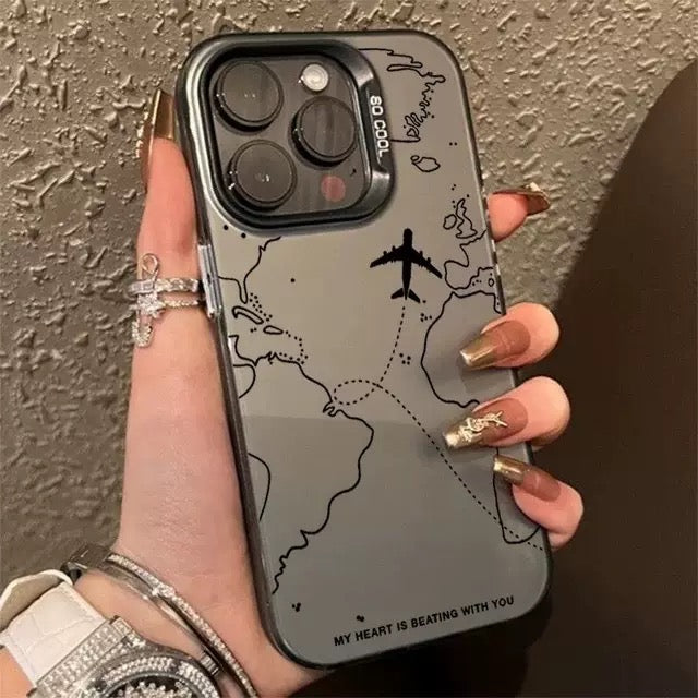 Travel Airplane  case For Iphones