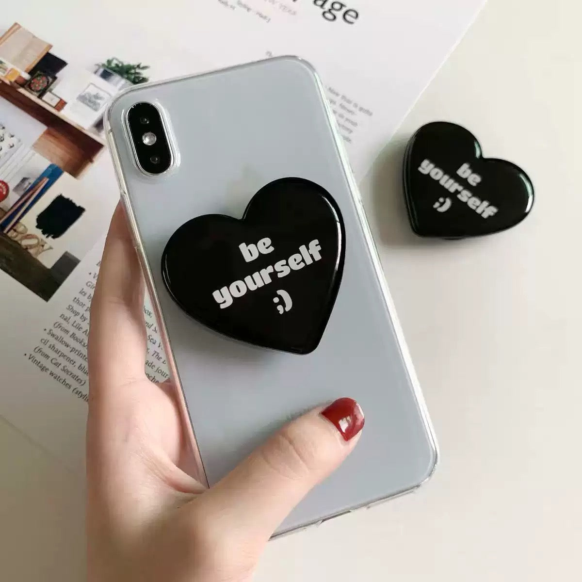 Be Yourself phone grip