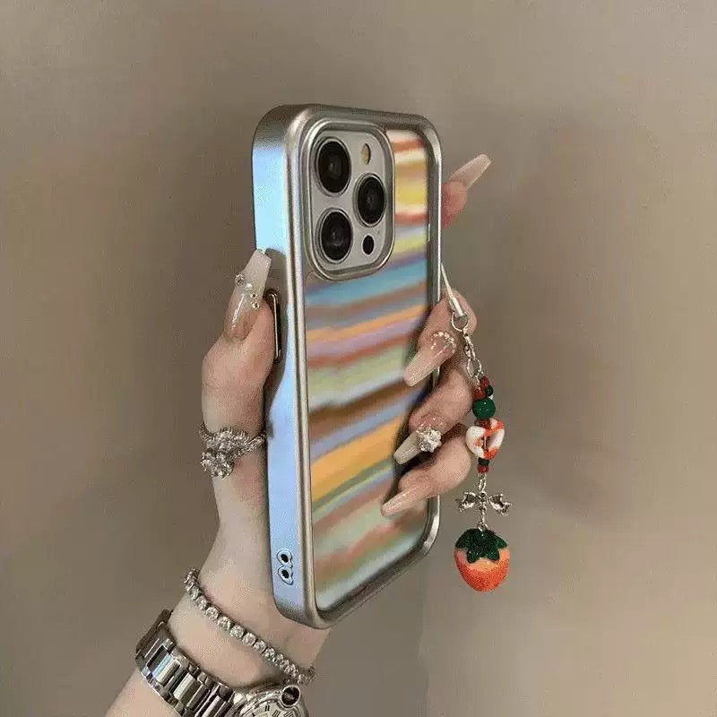 Rainbow stripes Phone Case