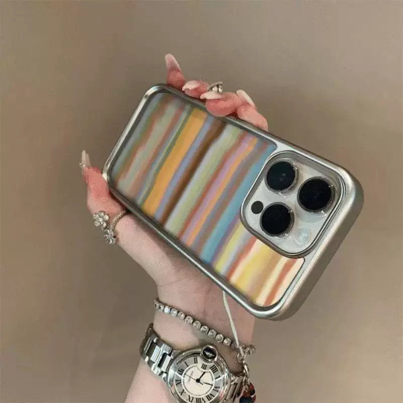 Rainbow stripes Phone Case