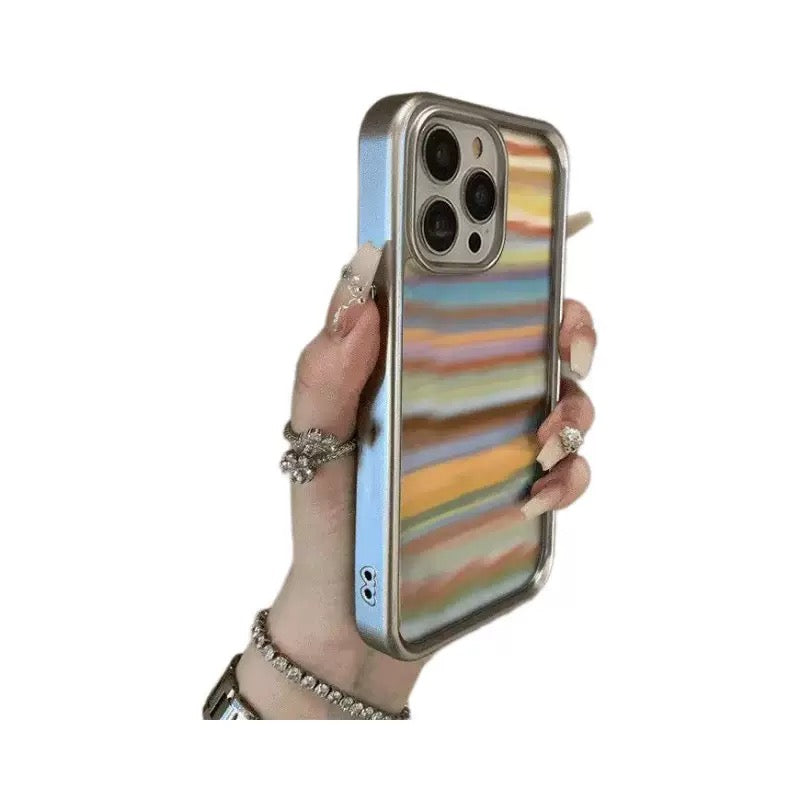 Rainbow stripes Phone Case
