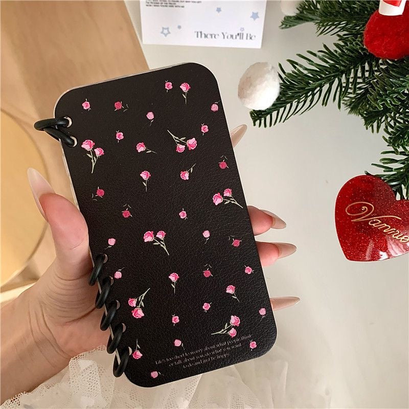 Floral Flip Case For Iphones