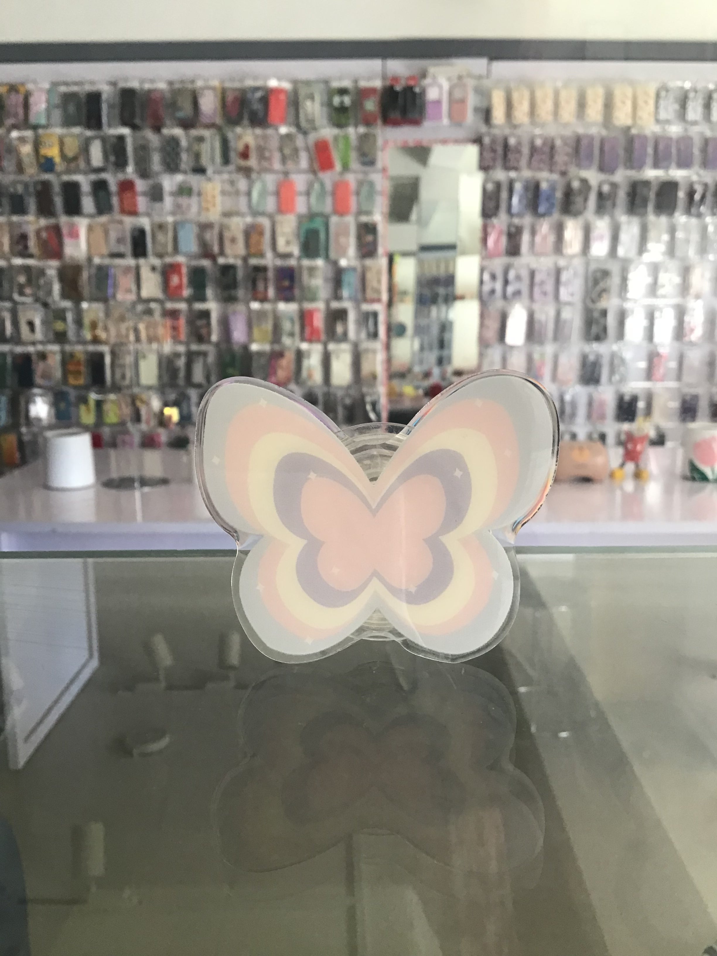 Butterfly Phone Grip