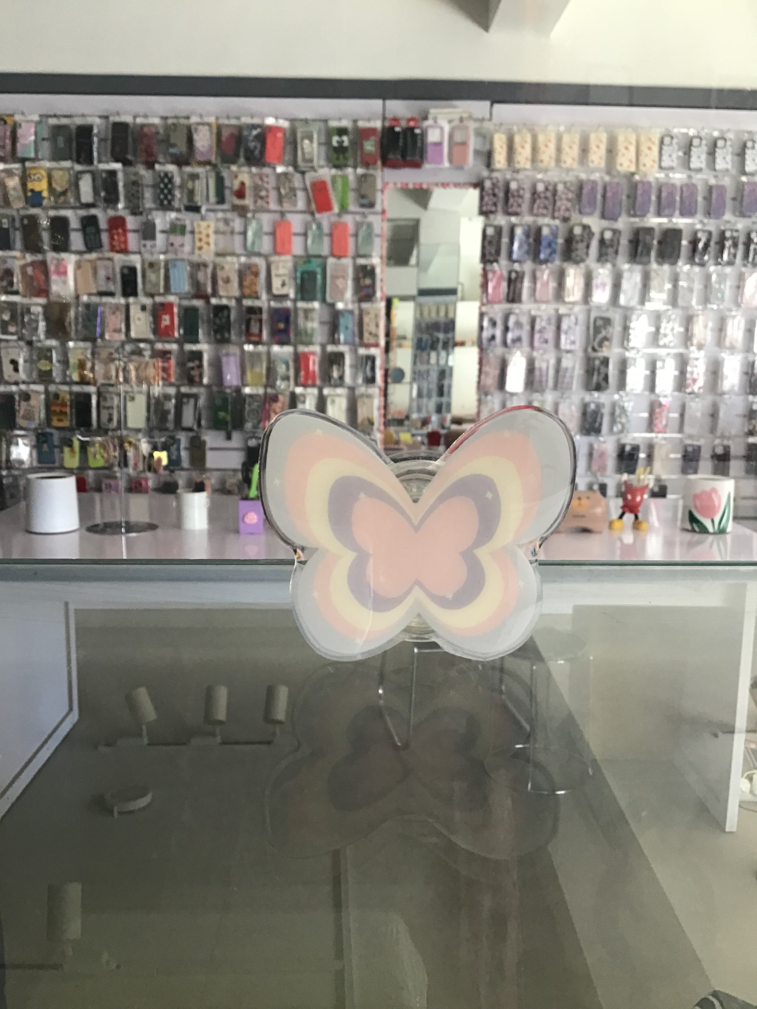 Butterfly Phone Grip