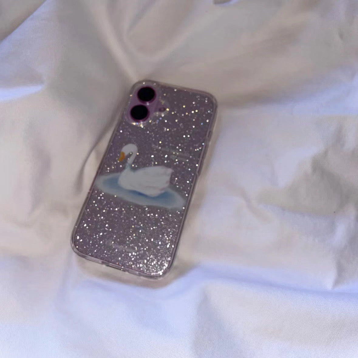 White Swan iPhone Case