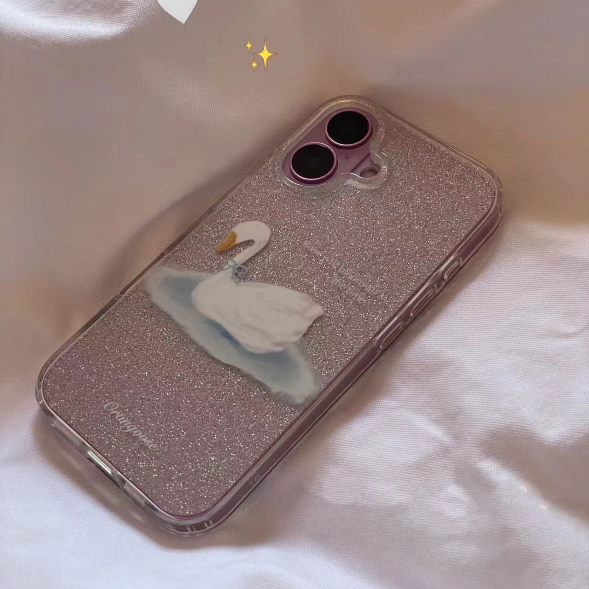 White Swan iPhone Case