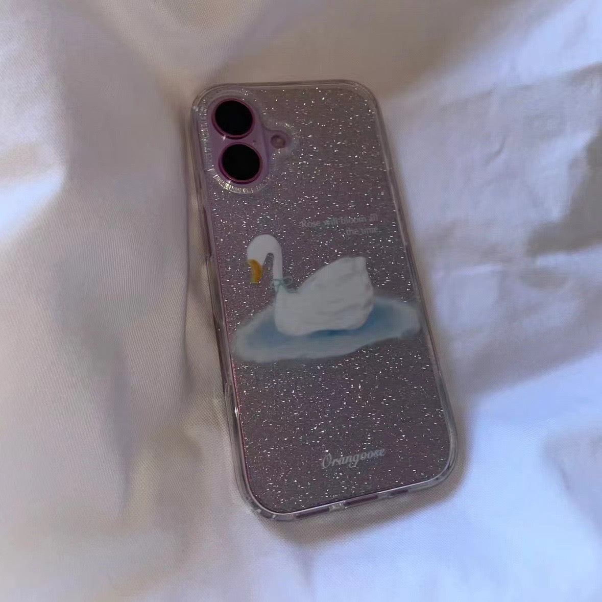 White Swan iPhone Case
