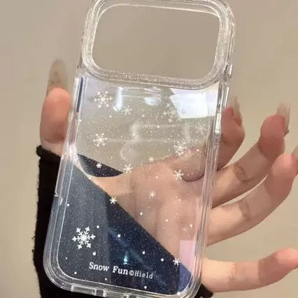 Crystal Snowflake iPhone Case