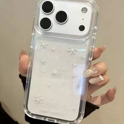 Crystal Snowflake iPhone Case