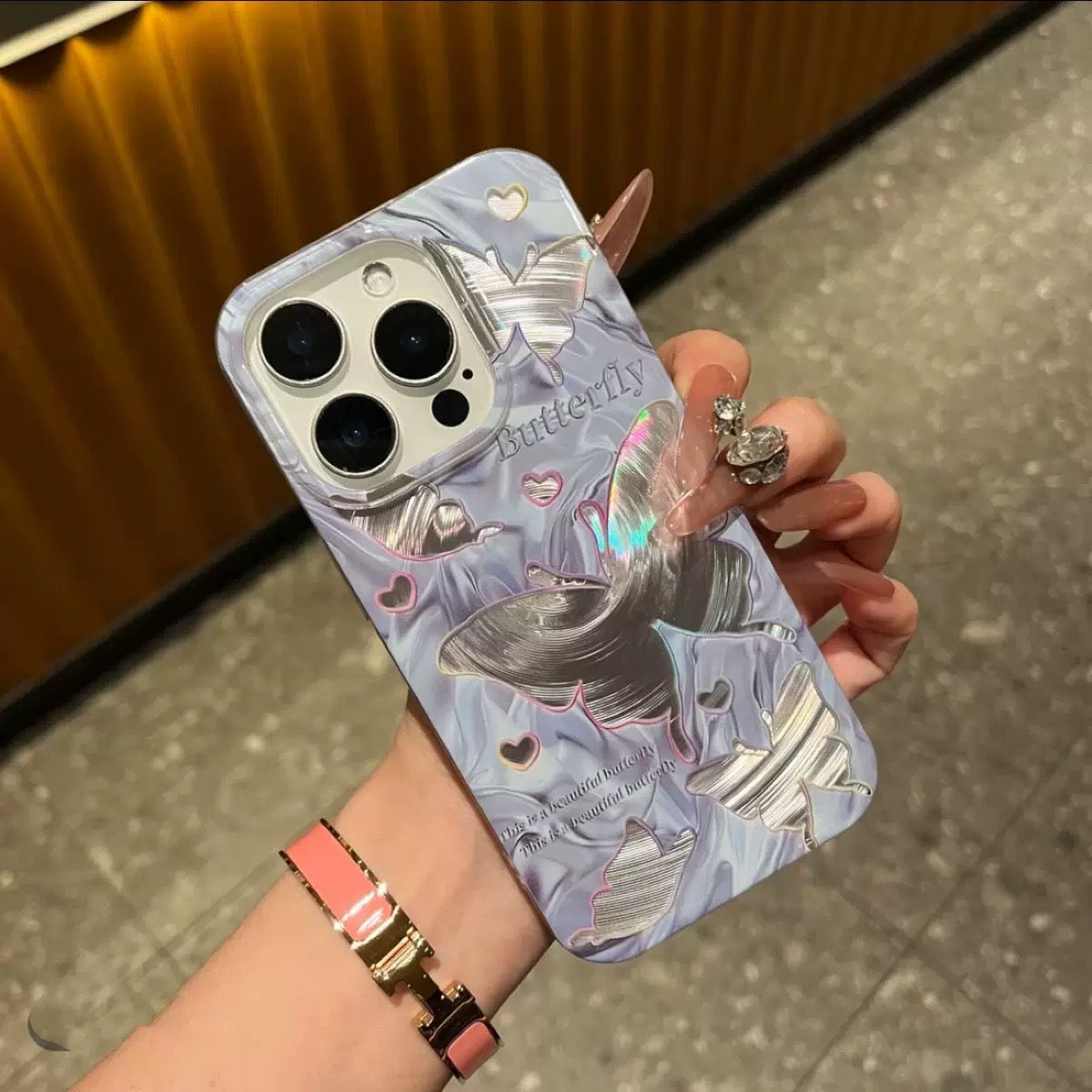 Butterfly Vortex iPhone Case