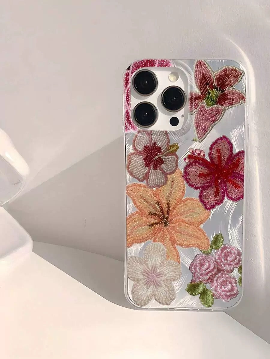 Hibiscus Rose iPhone Case