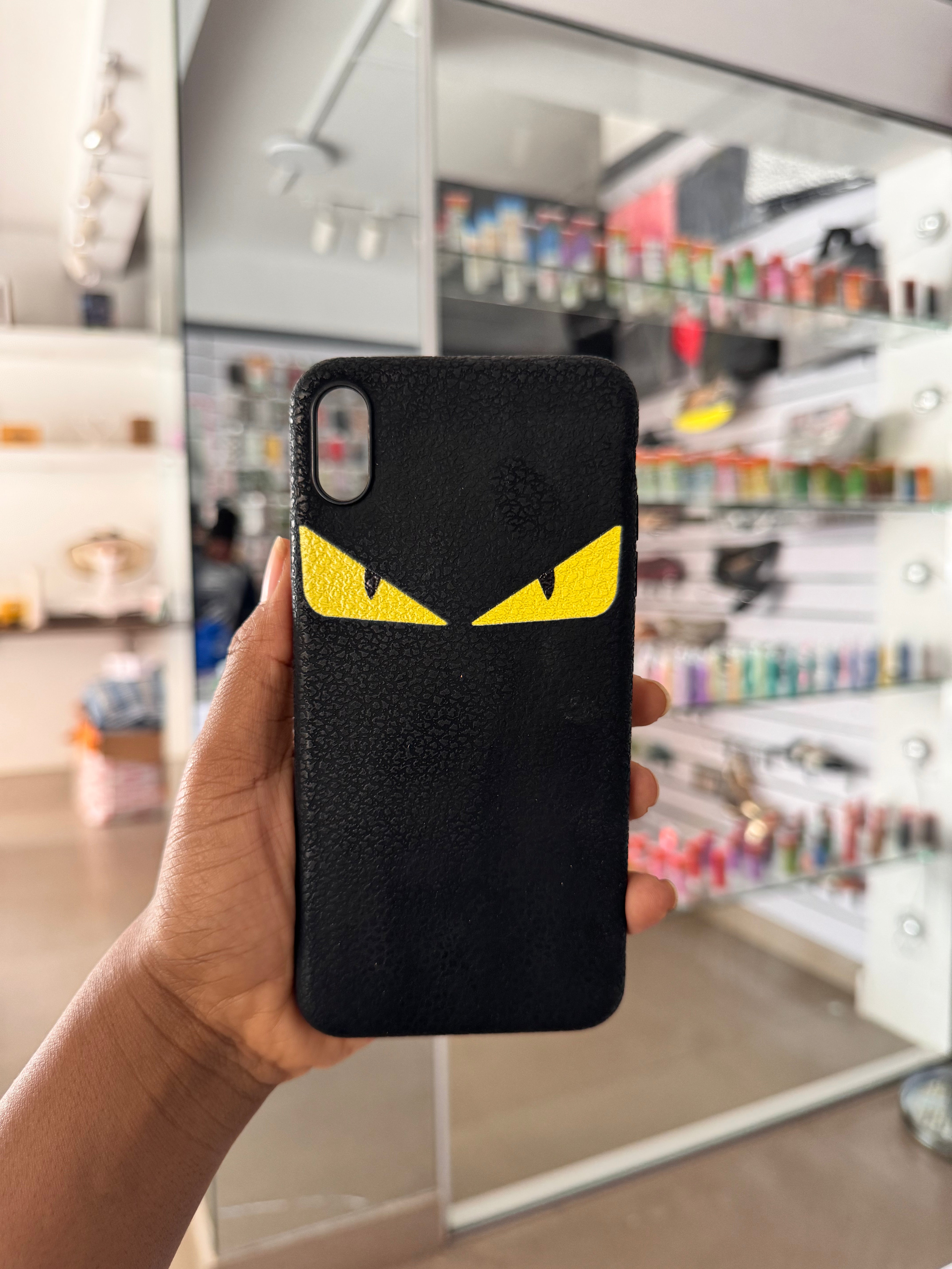 Yellow eyes soft case for iPhones