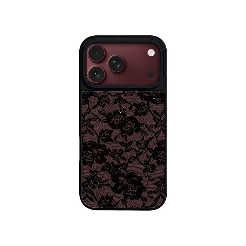 Black lace pattern Design Case For iphones