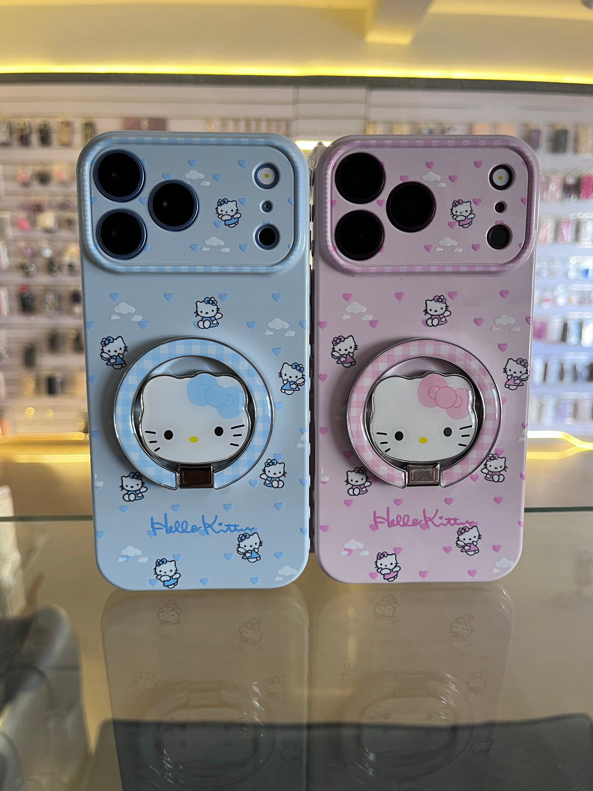 Angel kitty cat Case For iPhones