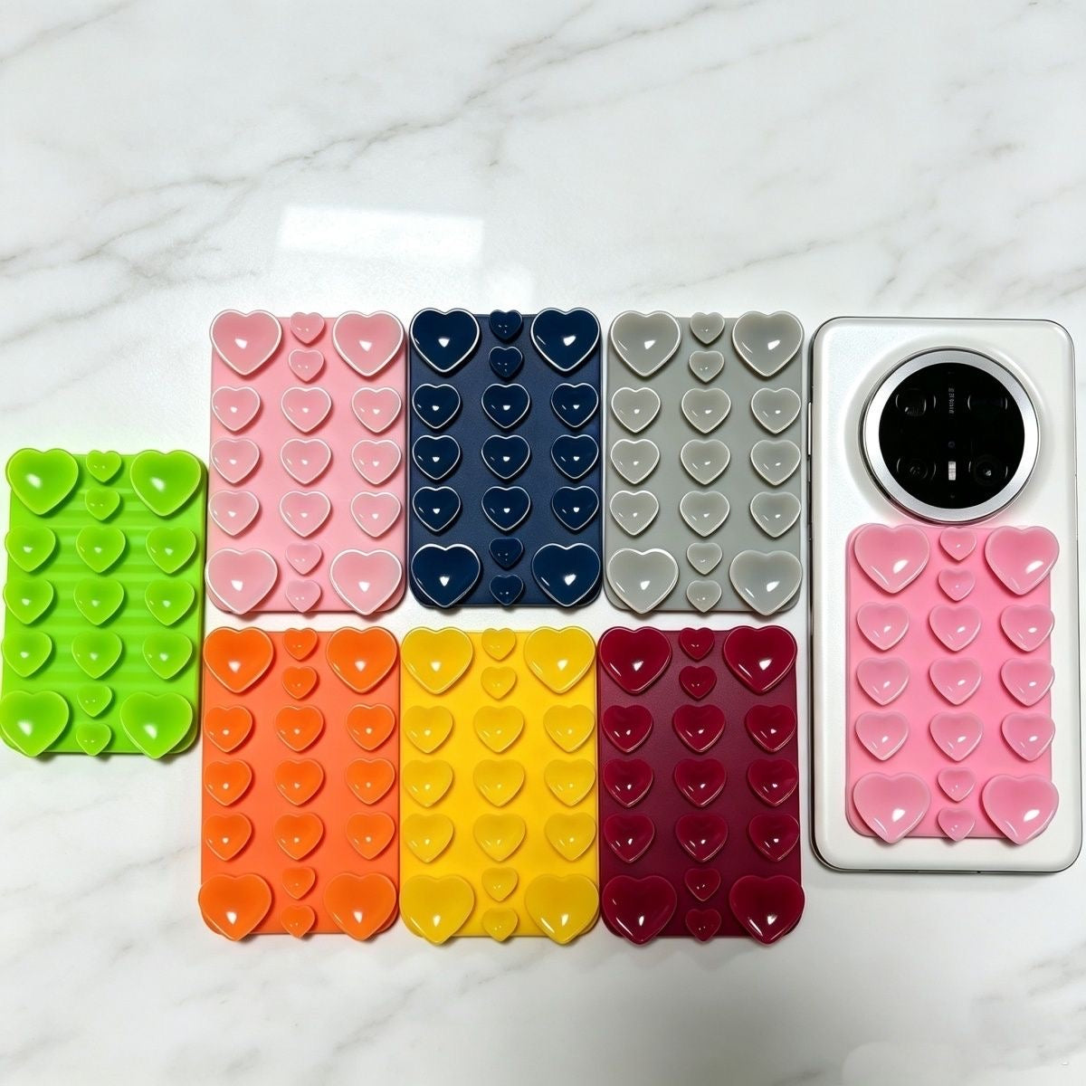 Multi Functional Phone Silicone Dual Sided Silicone Suction